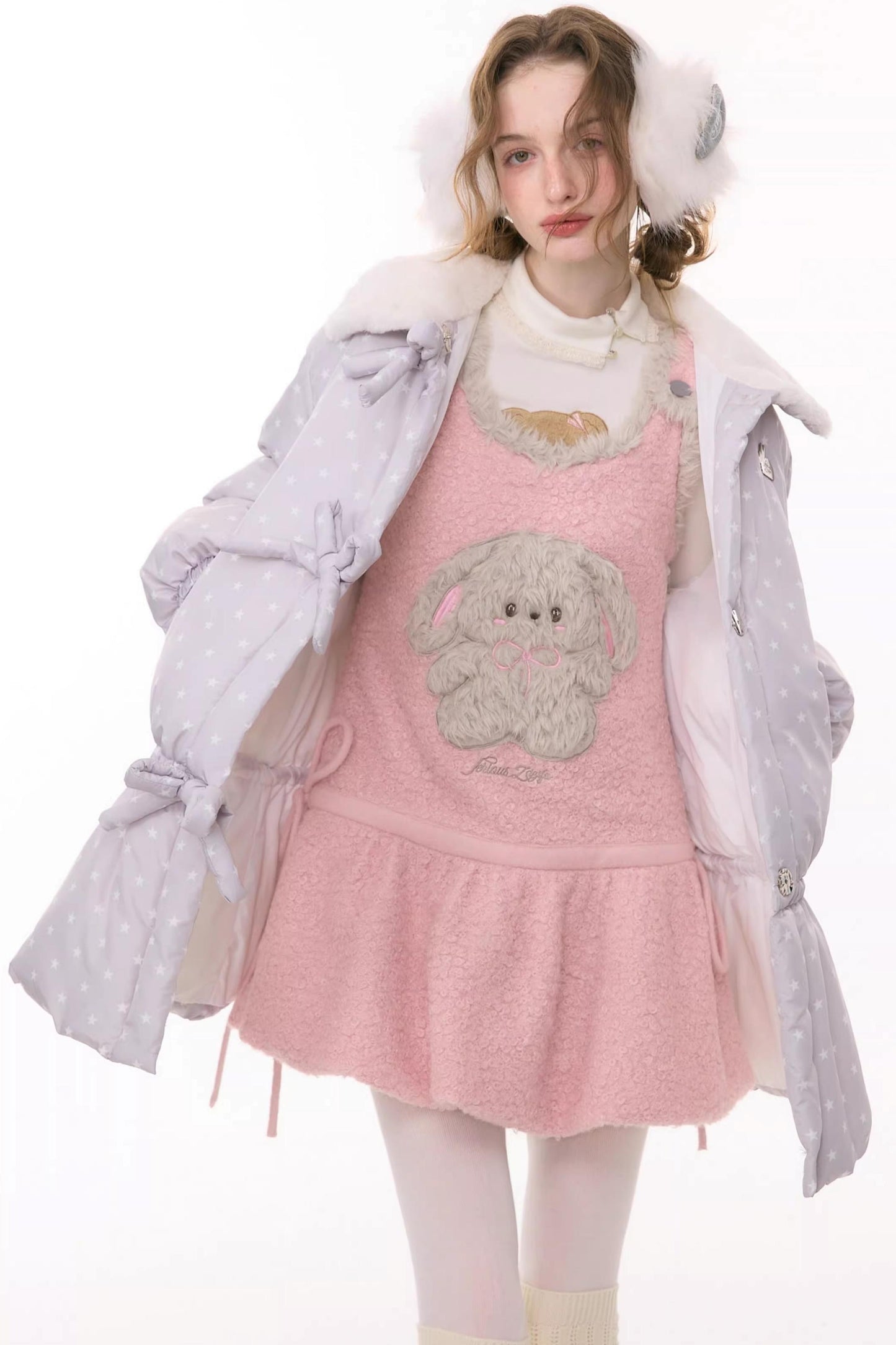 Star Heart Polka Dot Jacket Set-Up