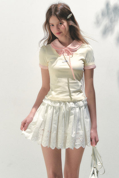 College Chic Knit Tee