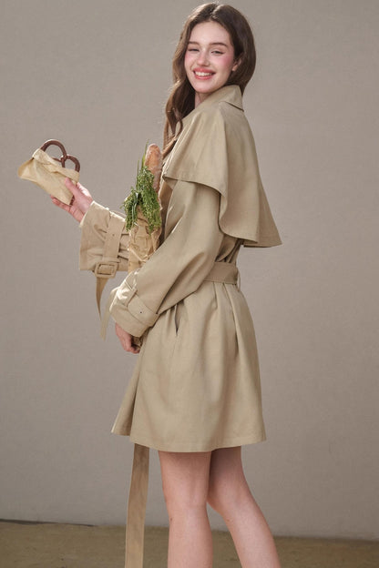 Retro Loose Trench Coat