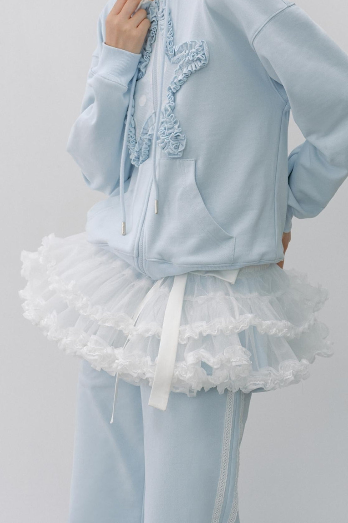 Star Lace Top & Pants Set-Up