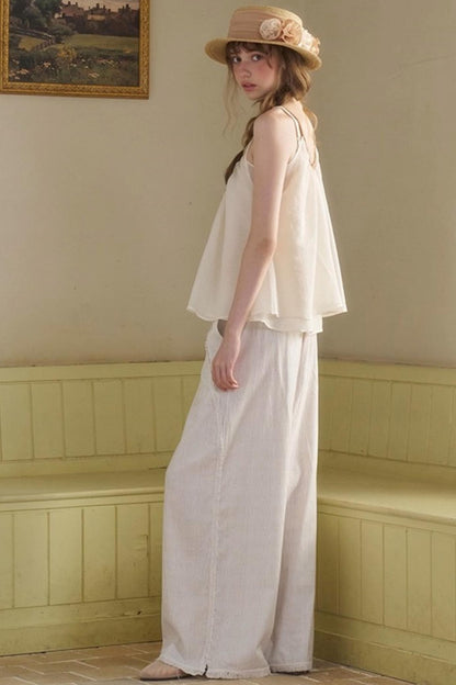 Coconut Grove Pleated Slacks Set-Up