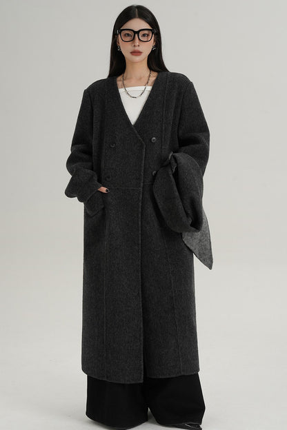 Wool Reversible Coat
