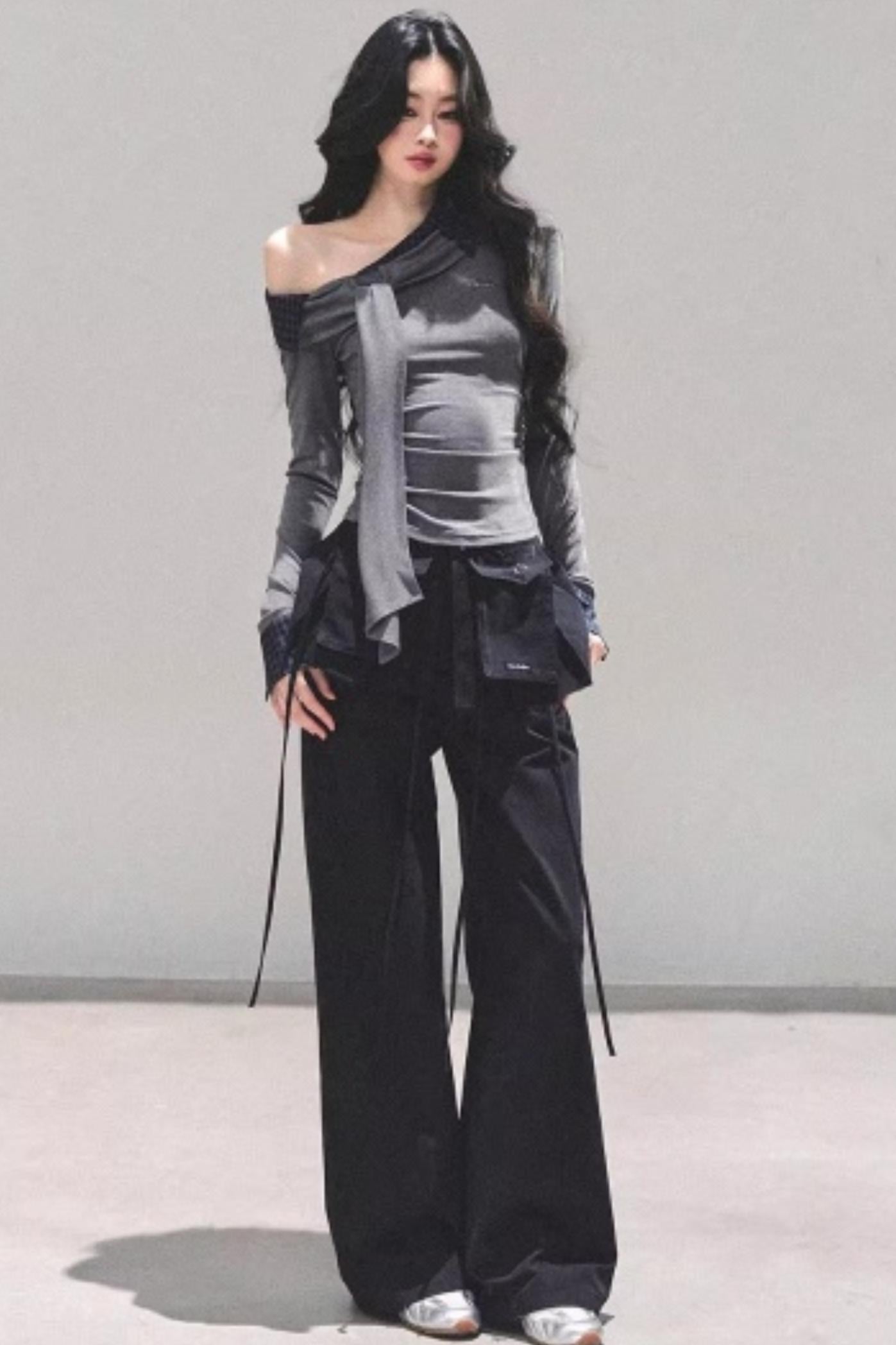 Knit Off-Shoulder Top