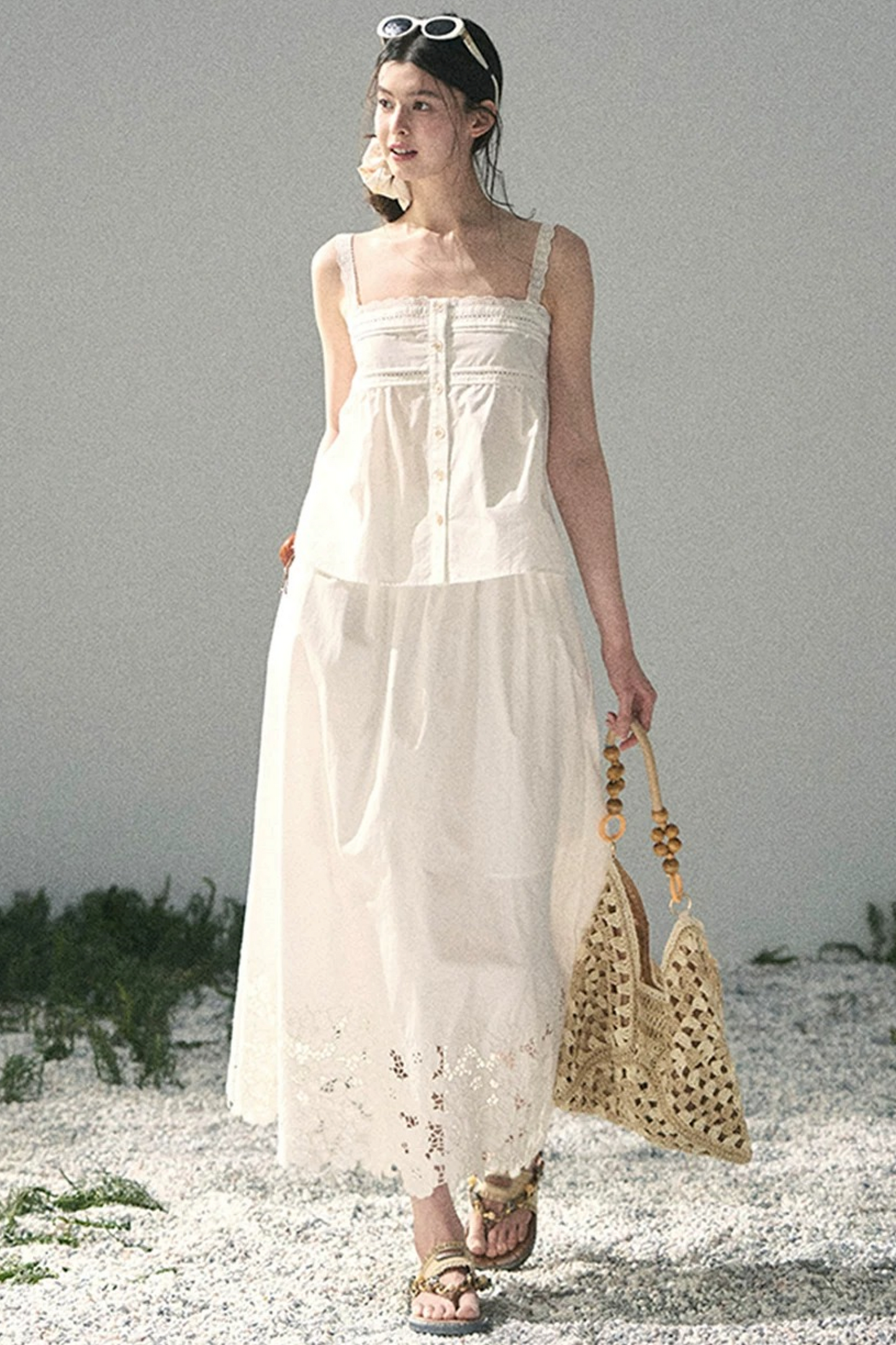 Cloud Lace Two-Piece Set-Up