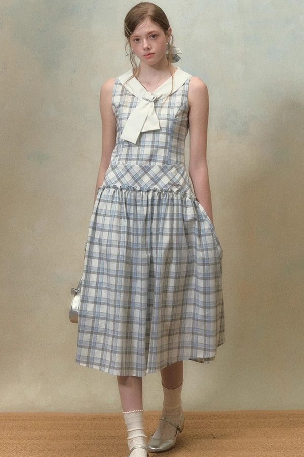 Chic V-Neck A-Line Dress