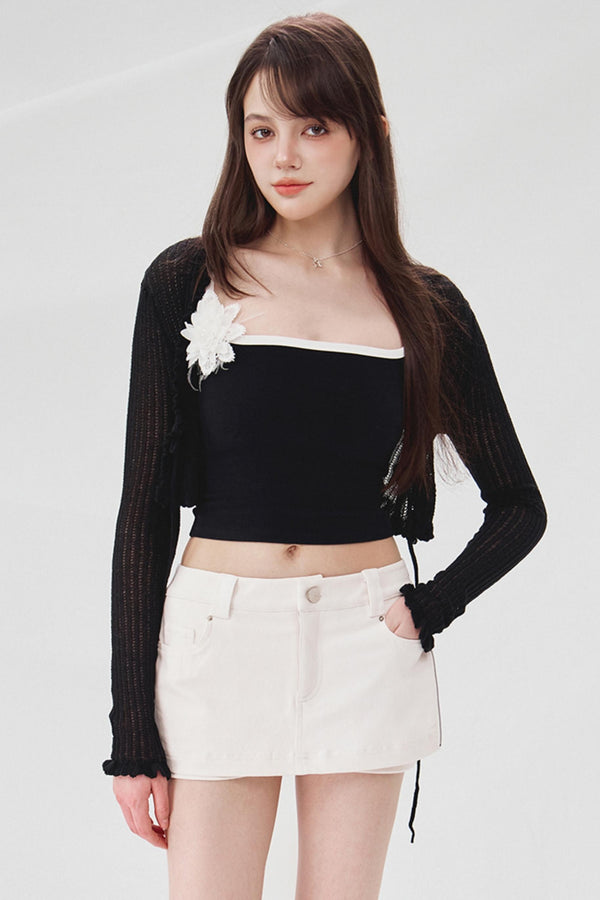 Sheer Short Sun Protection Cardigan