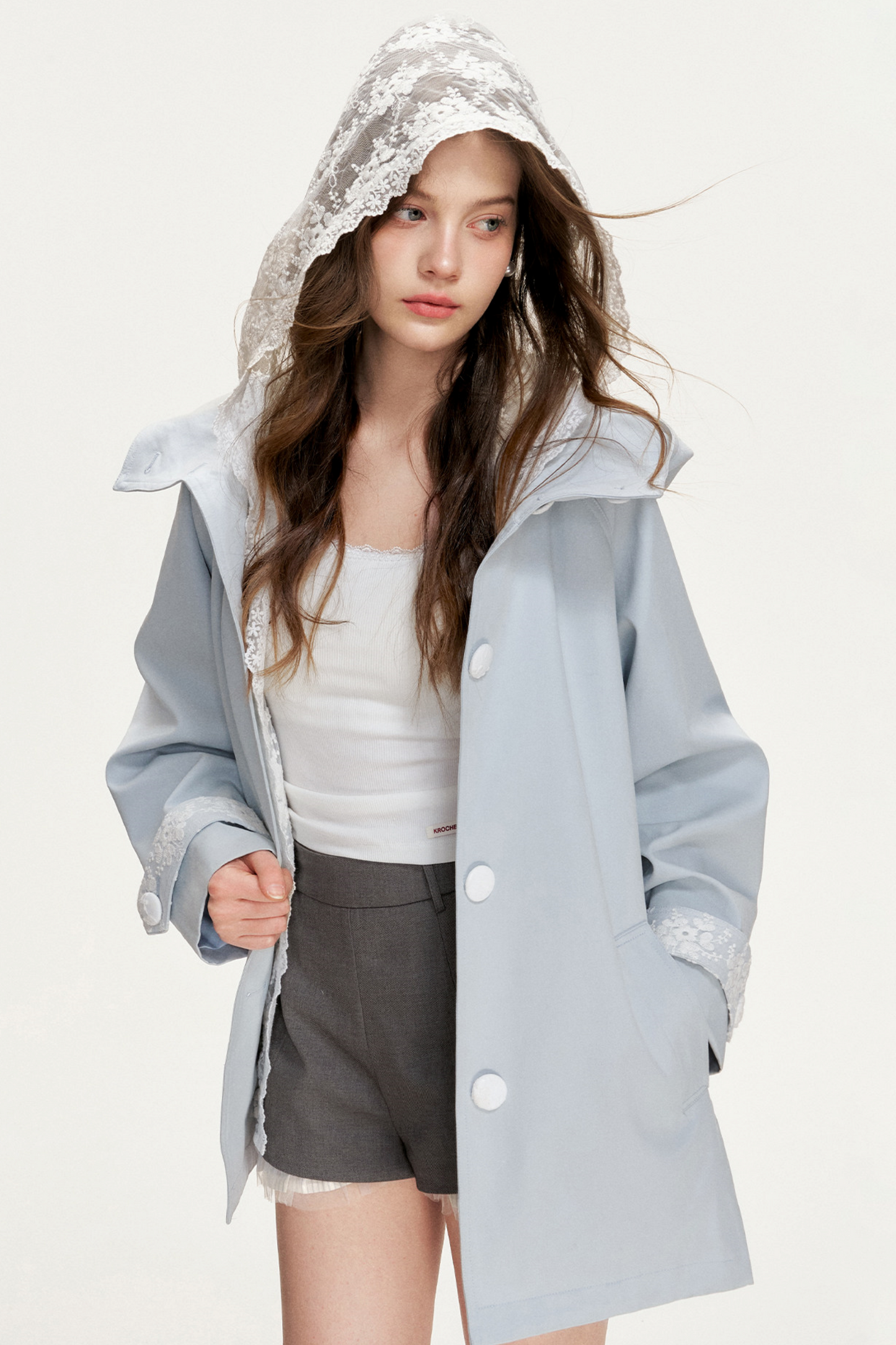 Romantic Mesh Lace Shorts