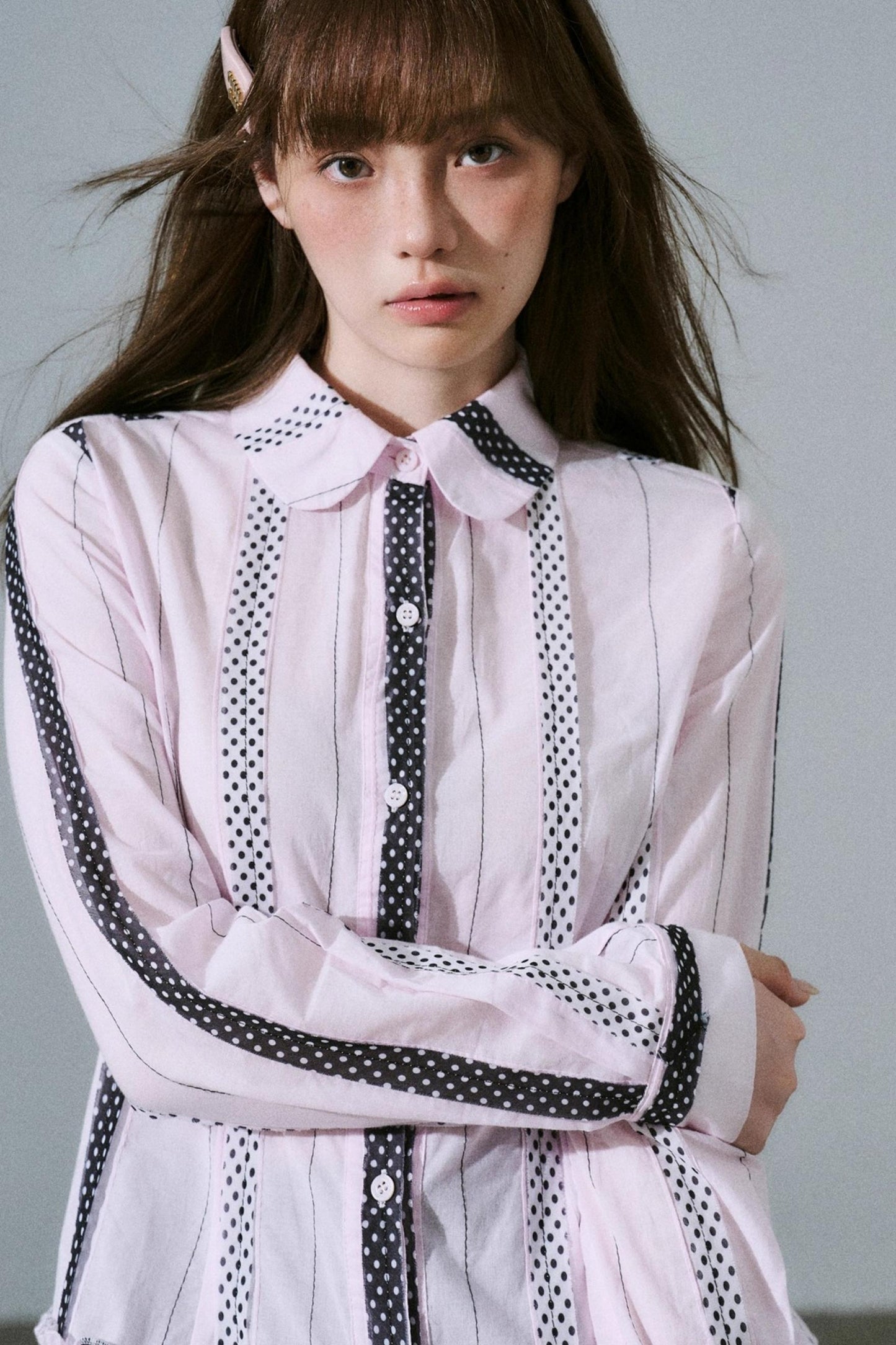 Japanese Girl Pleated Jacket Set-Up