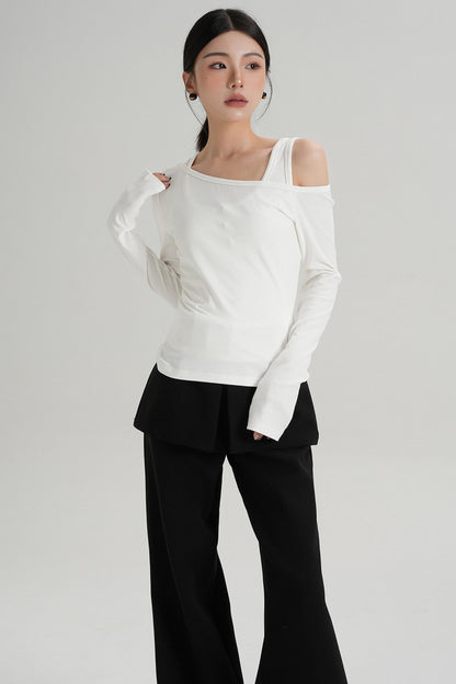 Long Sleeves Layered T-Shirt Set
