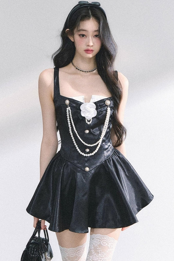 Summer Rose Halter Dress