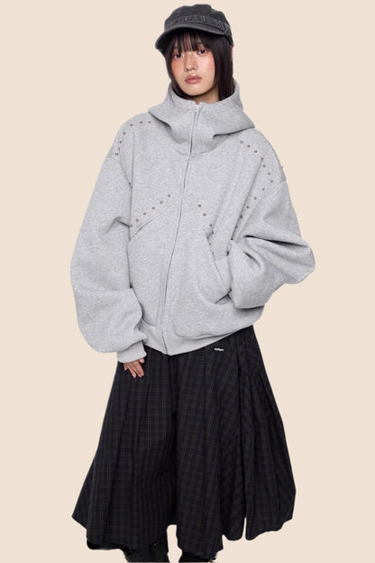 Rivet Hoodie Jacket