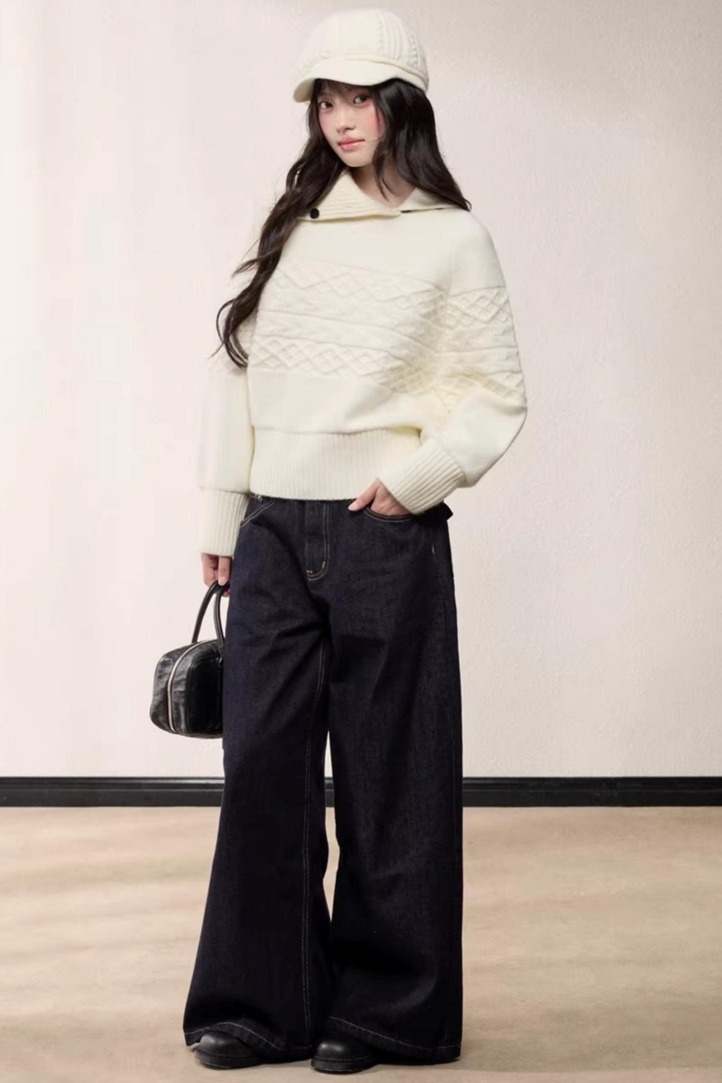 Autumn Batwing Knit Sweater