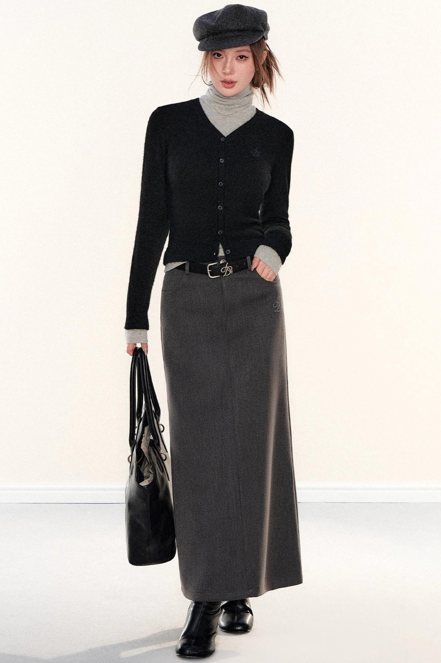 High-Neck Slimming Top