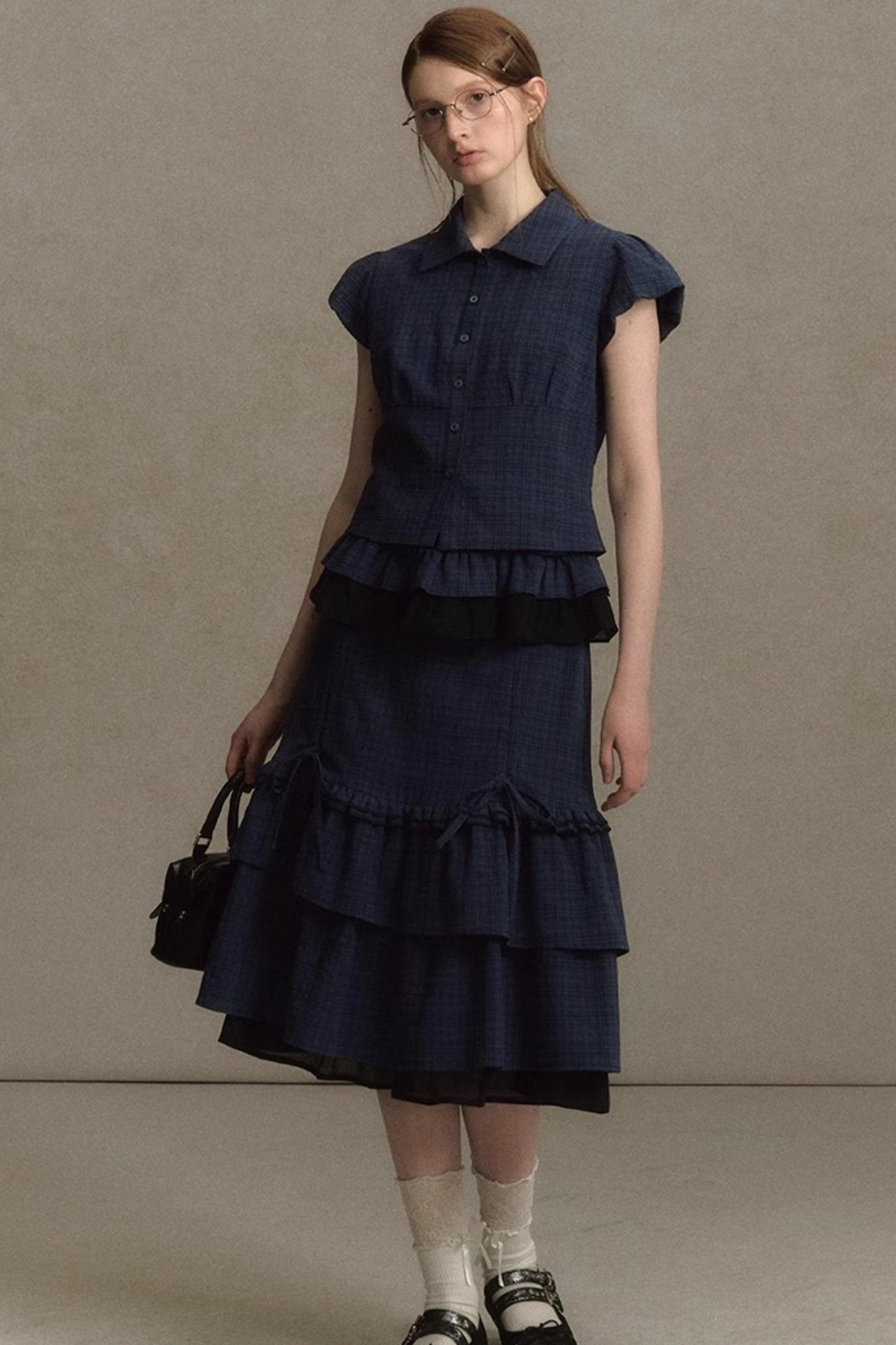 Plaid A-Line Suspenders