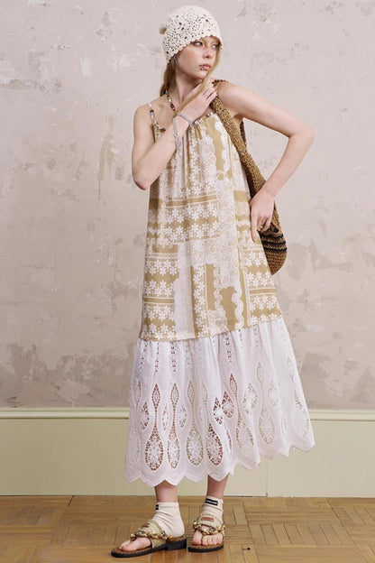 Textured Skirt Dress