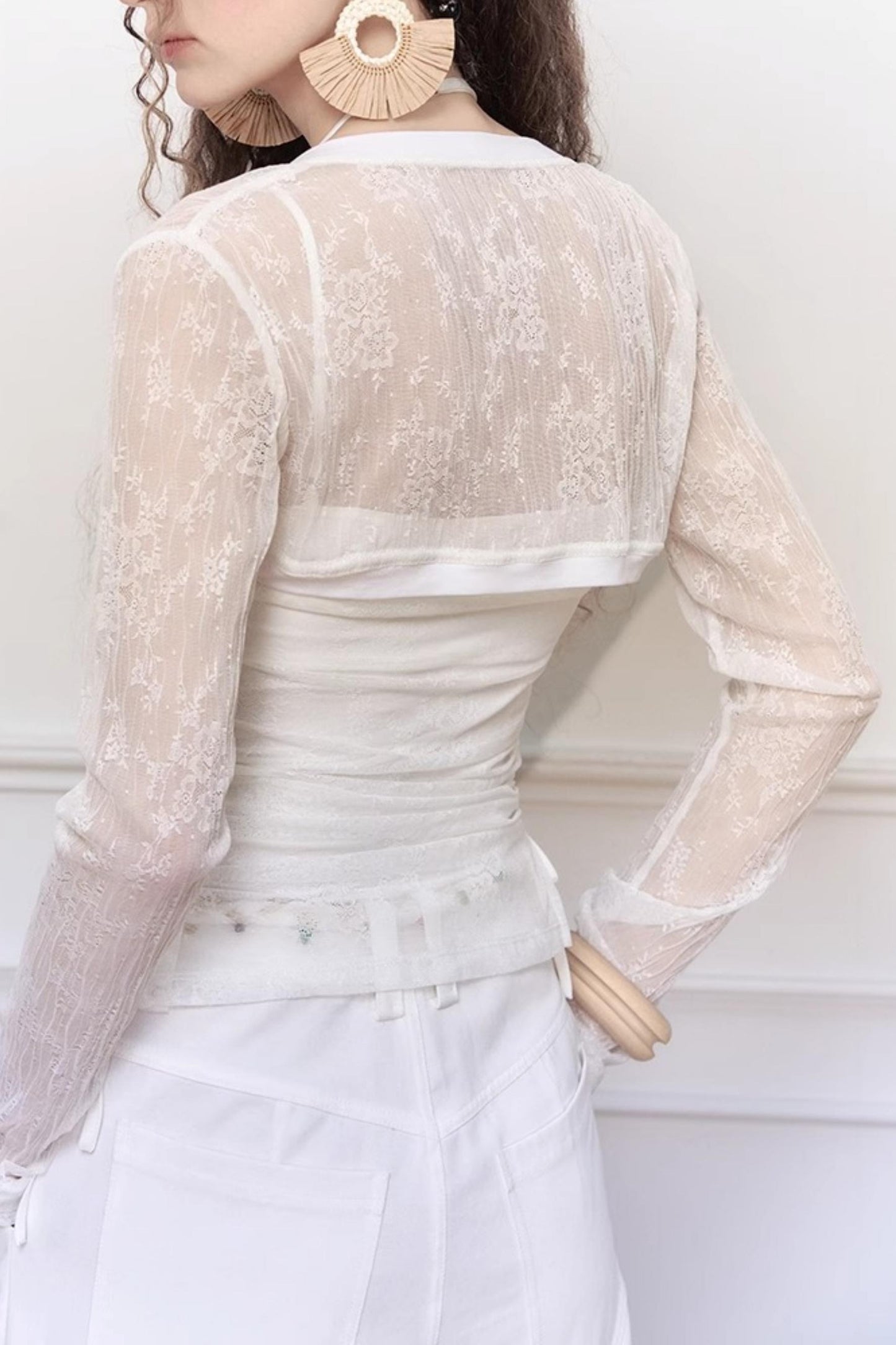 Luminous Lace Jacket