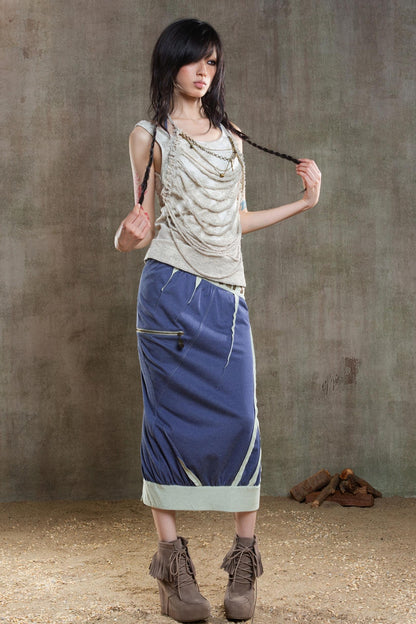 Rhinestone Multi-Wear Skirt