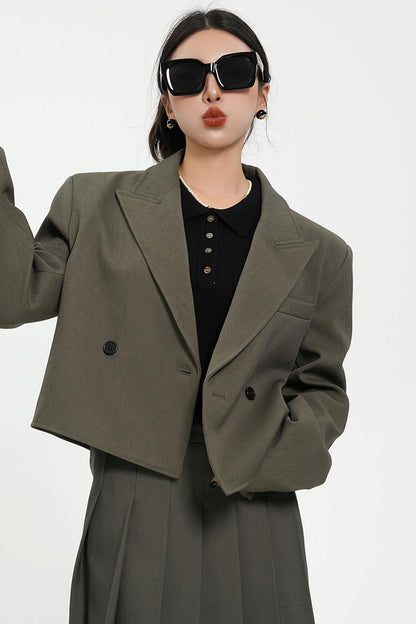 Temperament Long-Sleeve Blazer