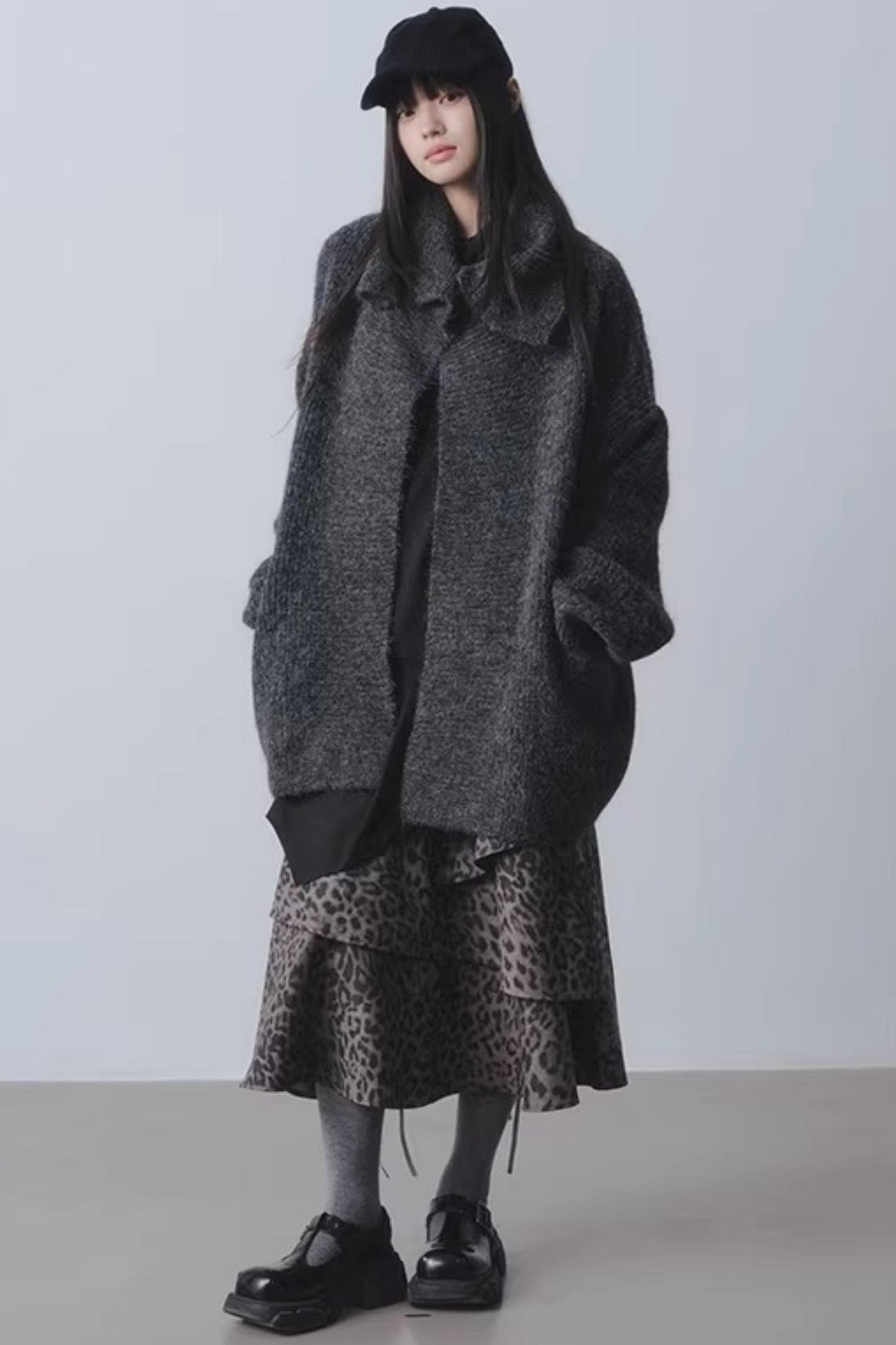 Winter Twilight Wool Cardigan