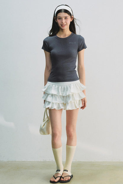 Elegant White Ballet Skirt