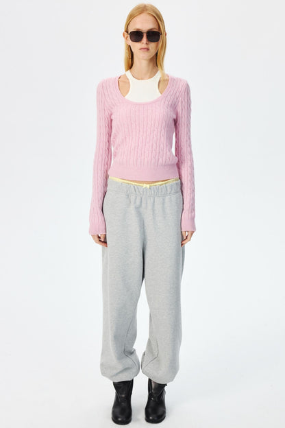 Elasticated Fleece Sweatpants