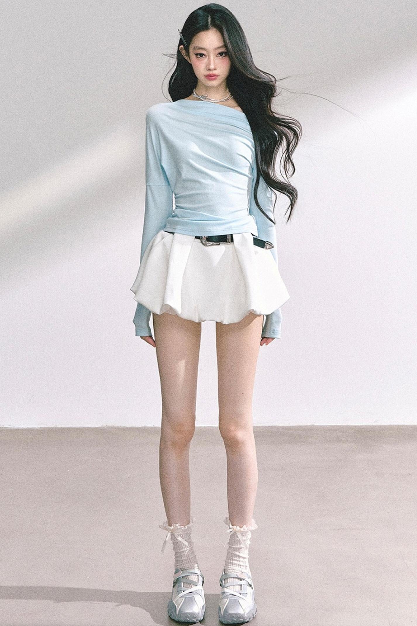 Korean Minimalist Top