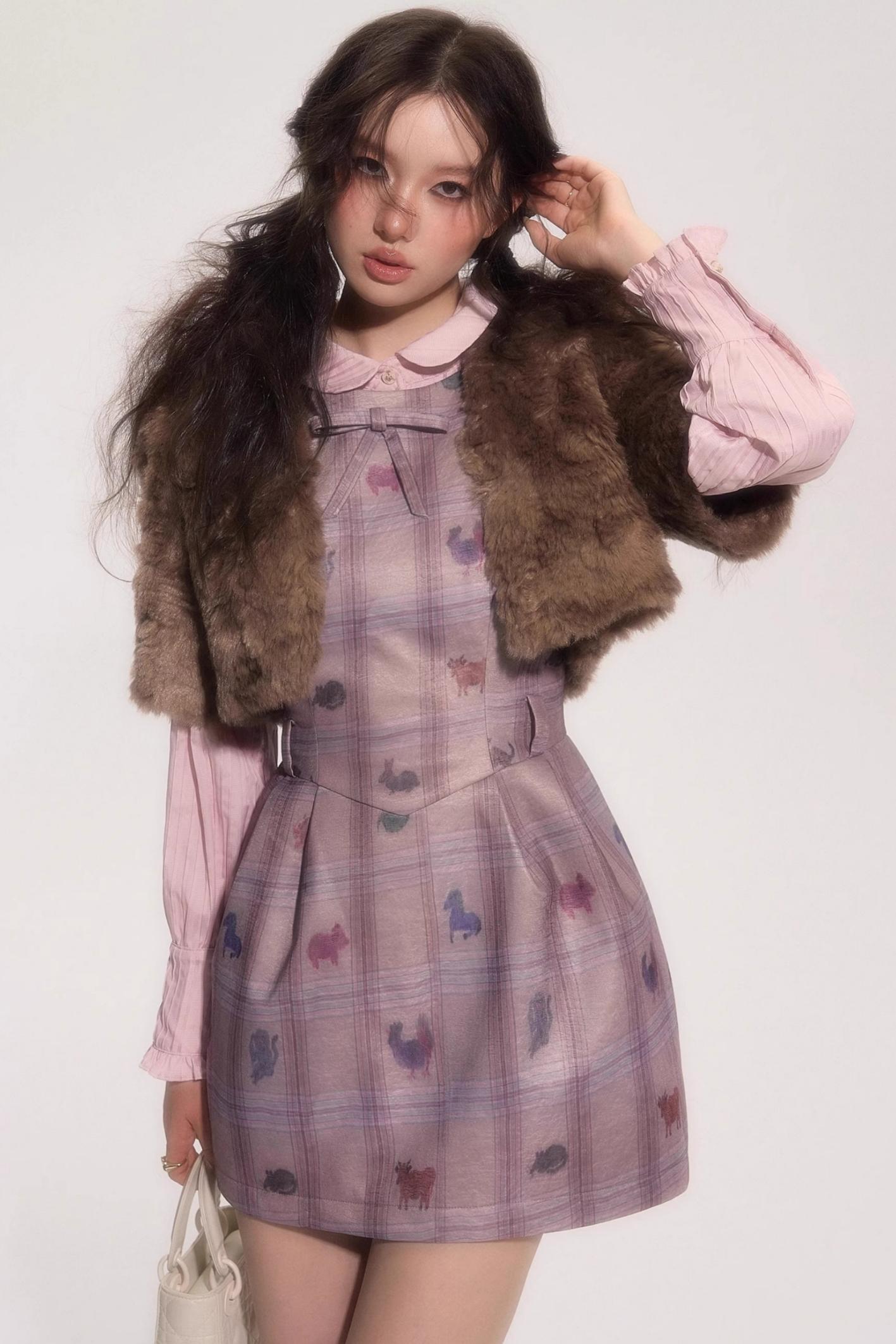 Fairy Tale A-Line Vest Dress Set-Up