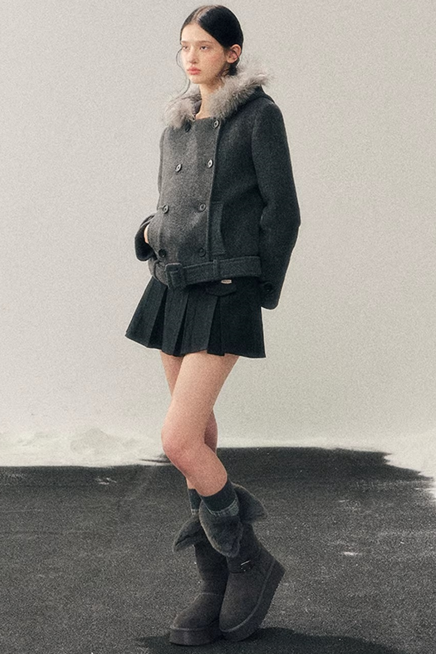 Hepburn Winter Suit Skirt Set-Up