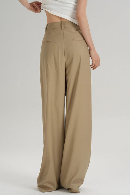 Straight-Leg Trousers