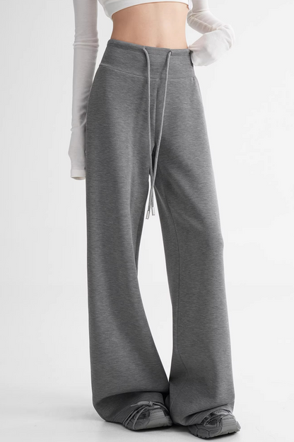 Modal Knit High-Waisted Pants