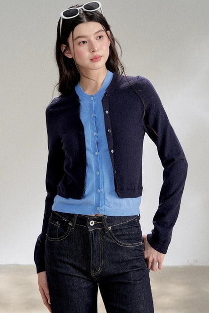 Yellow Knitted Cardigan