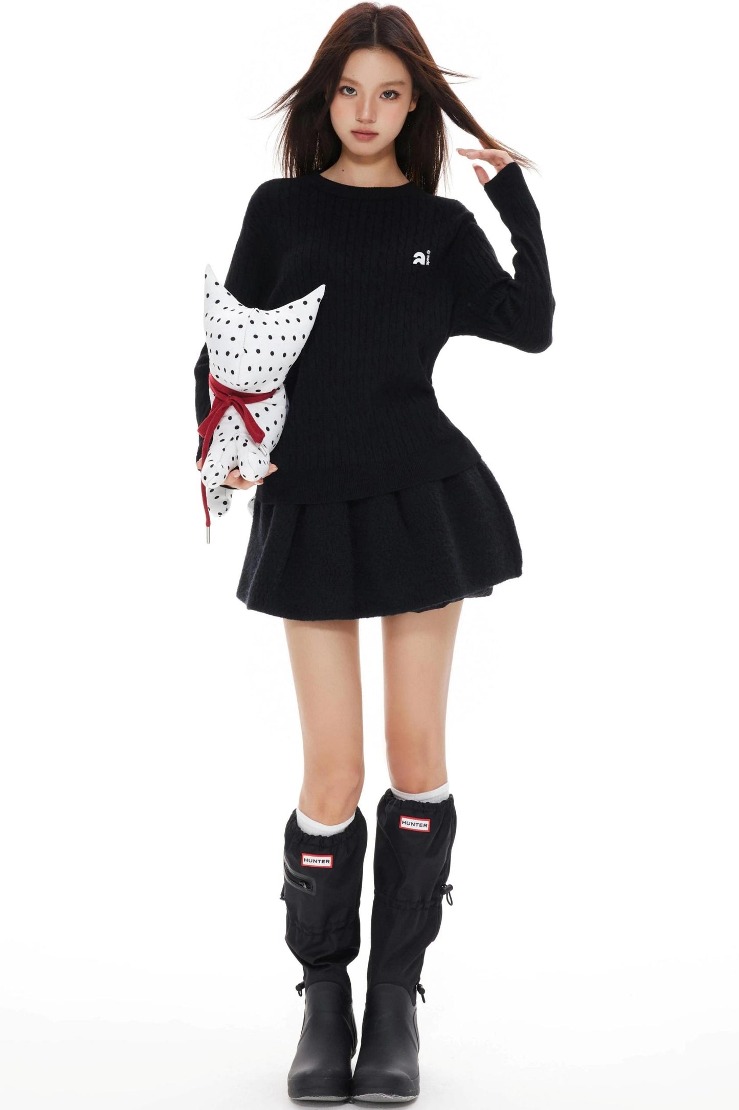 High-Waisted Puffy Skirt