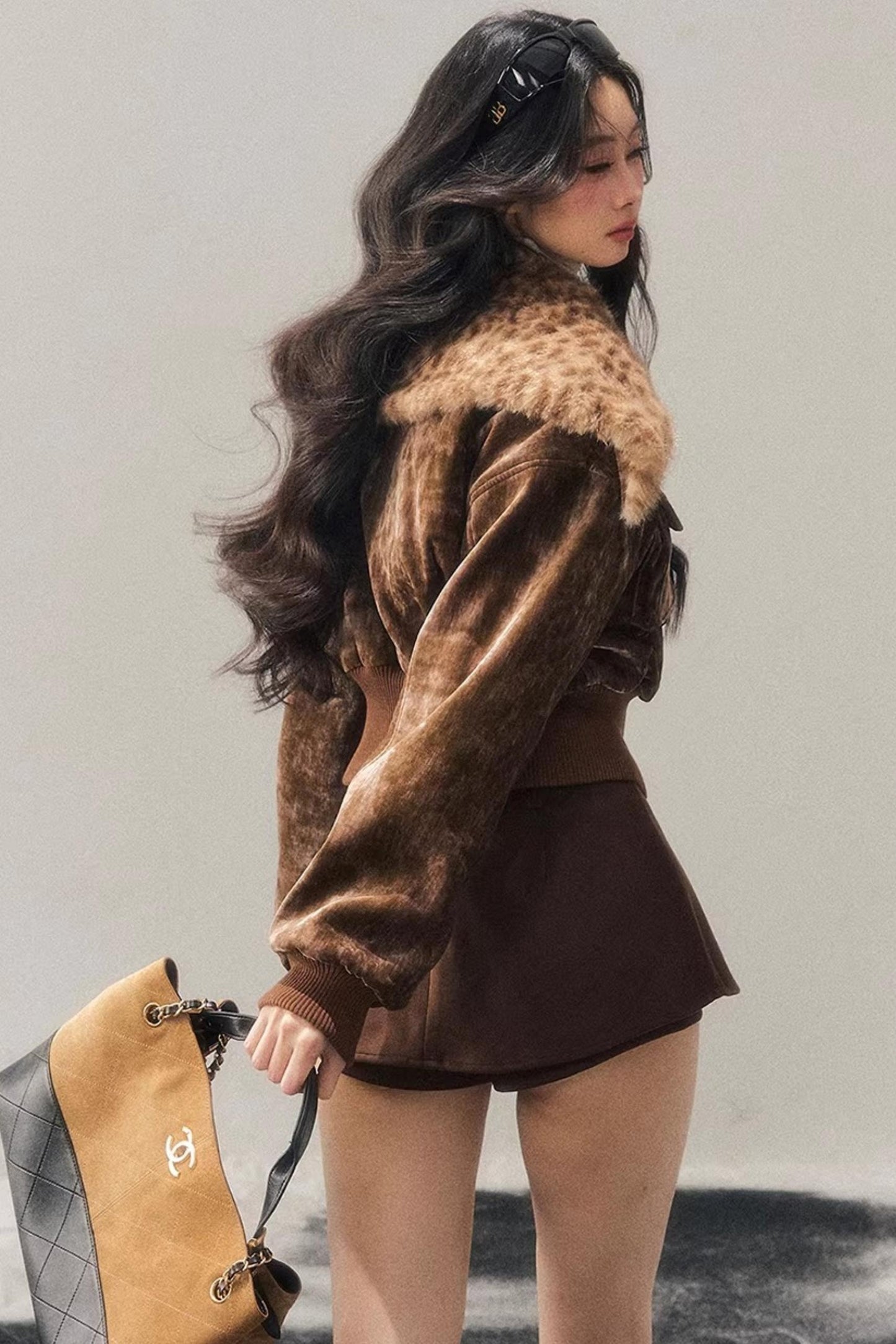 Dreamy Leopard Print Jacket