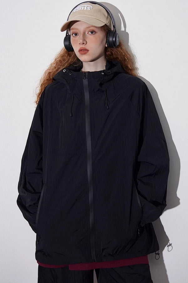 Sun Protection Lightweight Hoodie Jacket