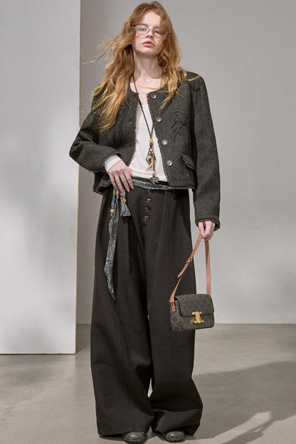 Bead-Embroidered Fireworks Jacket