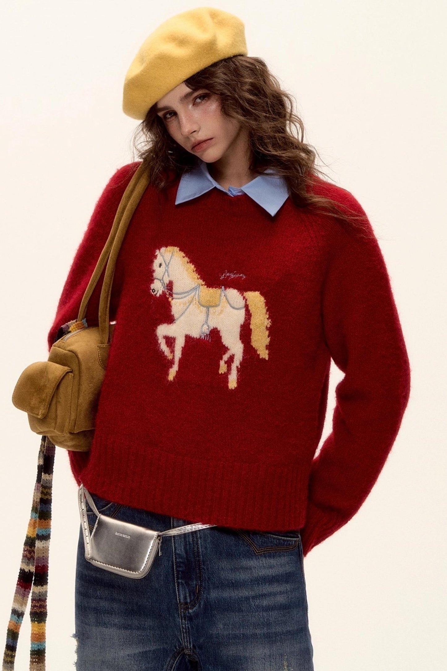 Lucky Pony Wool Sweater