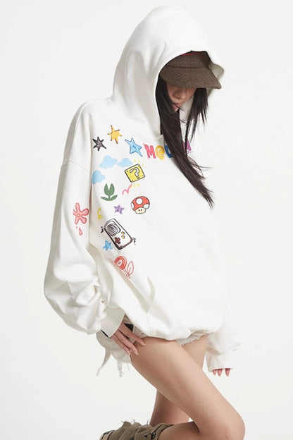 Vintage Hooded Sweatshirt