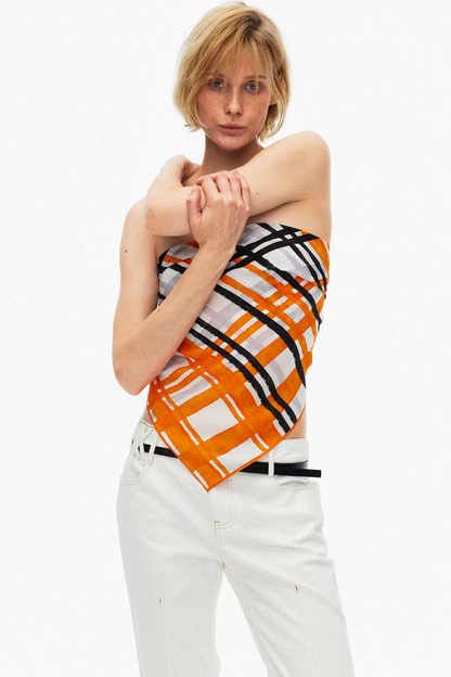 Vintage Exposed Seam Flared Jeans