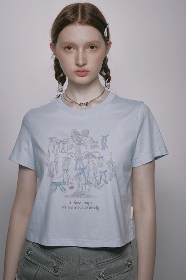 Original Bow Print  T-Shirt