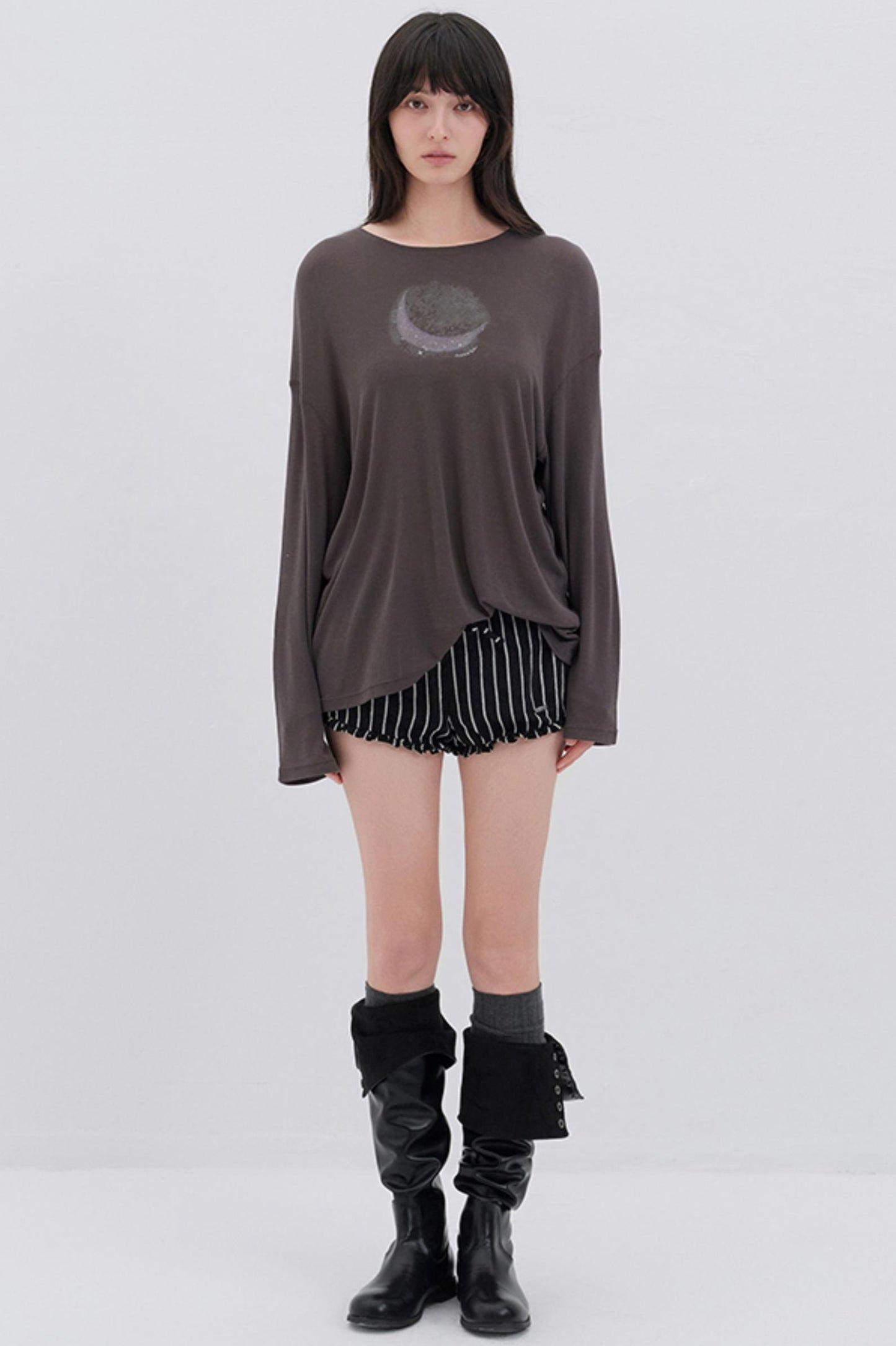 Soft Fleece Striped Pants