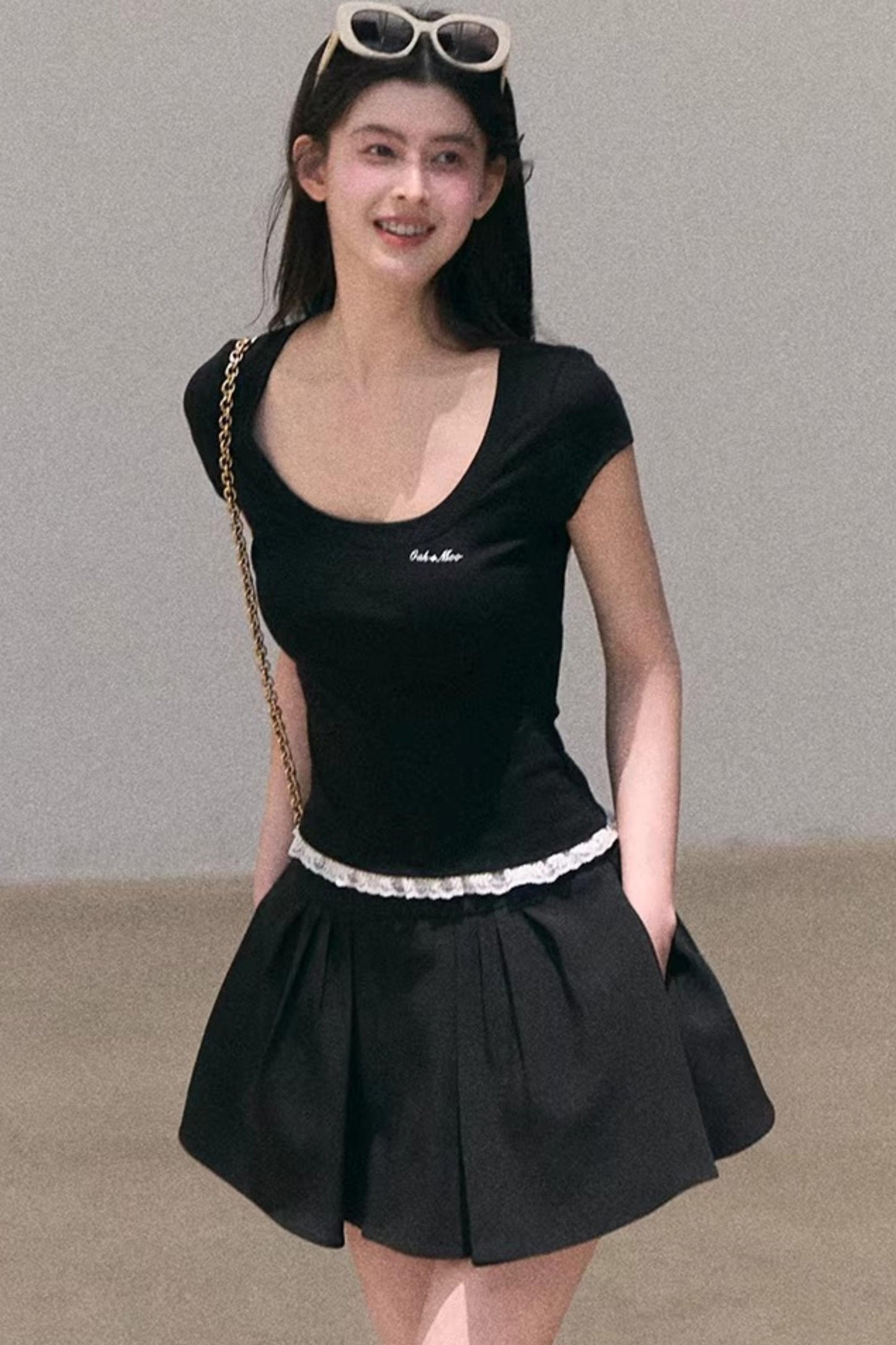 Sycamore Moonlight Pleated Skirt