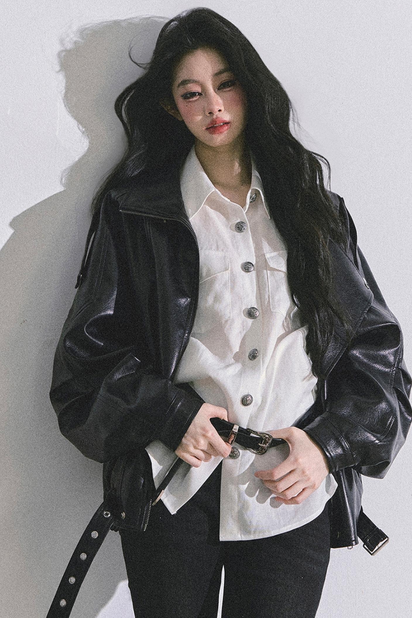 Autumn White Polo Shirt & Pants Set-Up