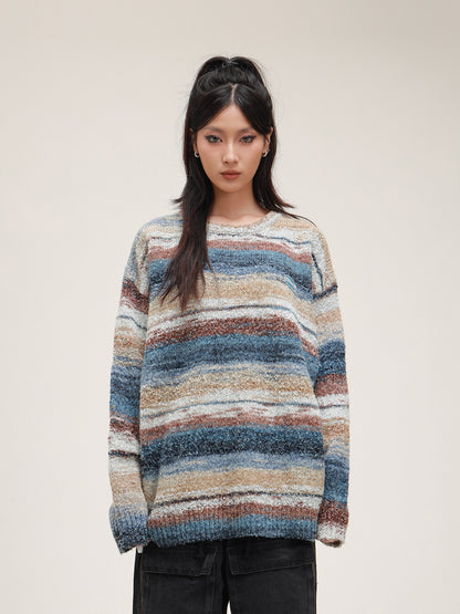 American Soft Waxy Lazy Knit Sweater