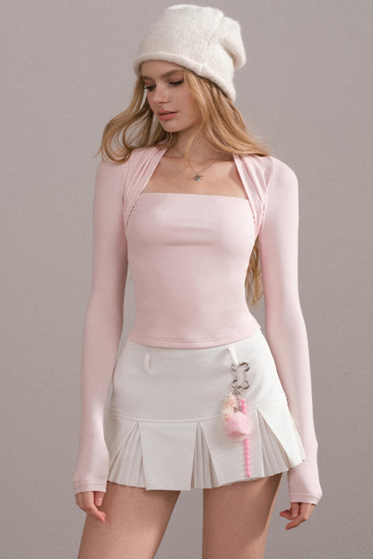 Modal Two-Piece Layered Top