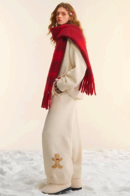 Gingerbread Fair Isle Knit Sweater Set-Up