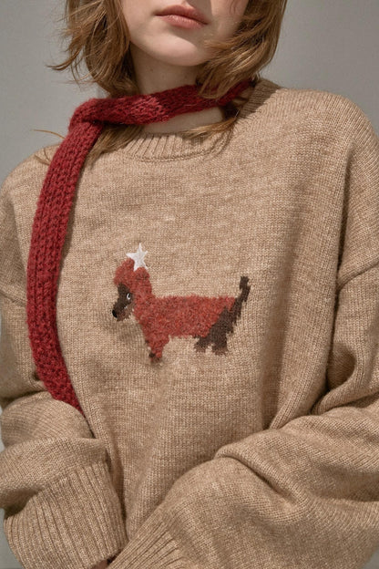 Holiday Dachshund Sweater