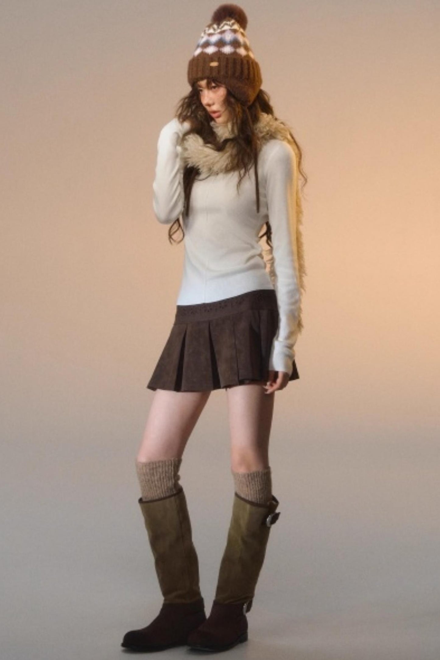 Line-Breasted Base T-Shirt