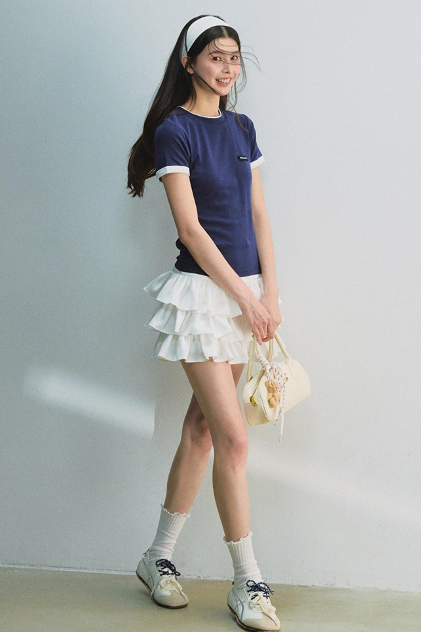 Elegant White Ballet Skirt