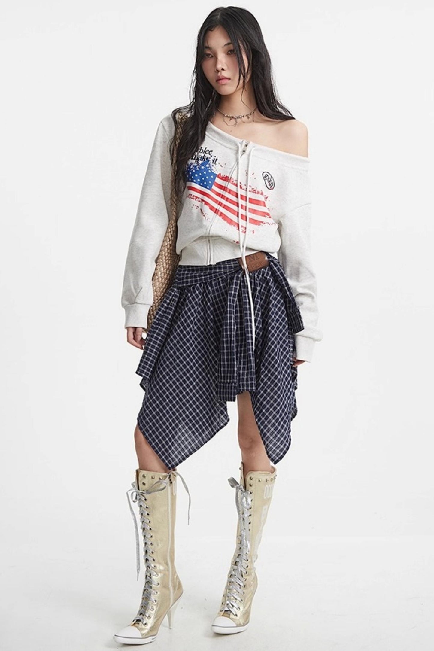 Vintage Zipper Sweatshirt