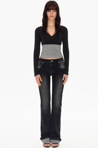 리오셀 텐셀 브이넥 탑 세트